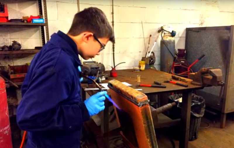 student training in radiator remanufacturing